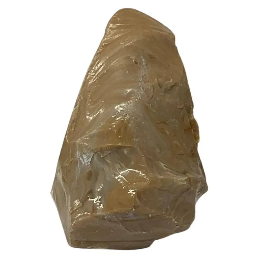 Carmel Chocolate Cream Swirled Art Glass Cullet‎ Slag Glass #5XL230